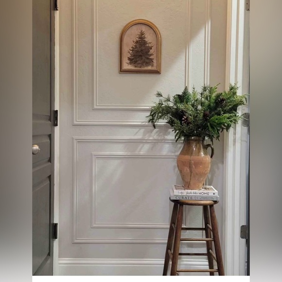 LAST NWT 11”x13.86” Christmas Tree framed wall art - Picture 6 of 14